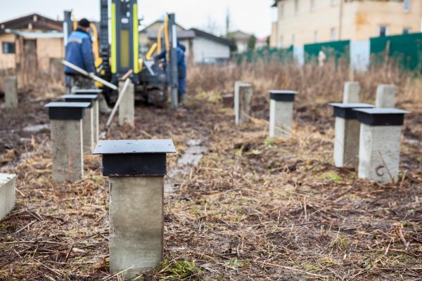 Concrete Piling Installation in Baton Rouge
